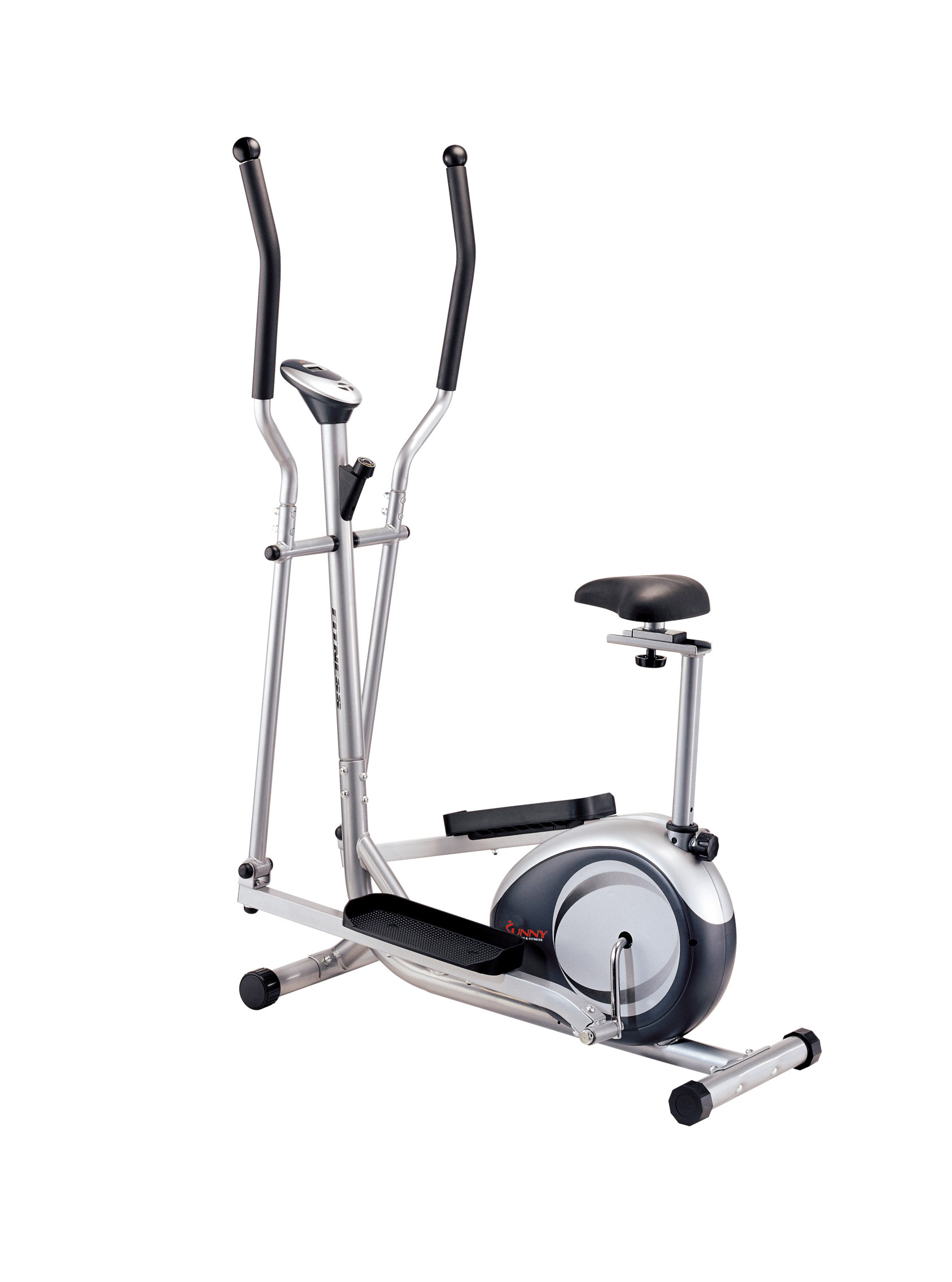 Sunny Health and Fitness 2in1 Elliptical and Upright Bike