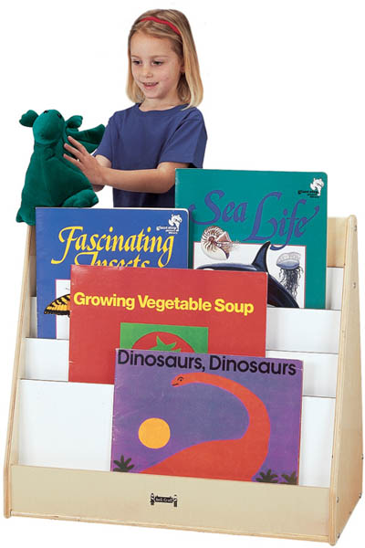 Jonti-Craft Multi Purpose Pick-A Book-Stand- Two Sided