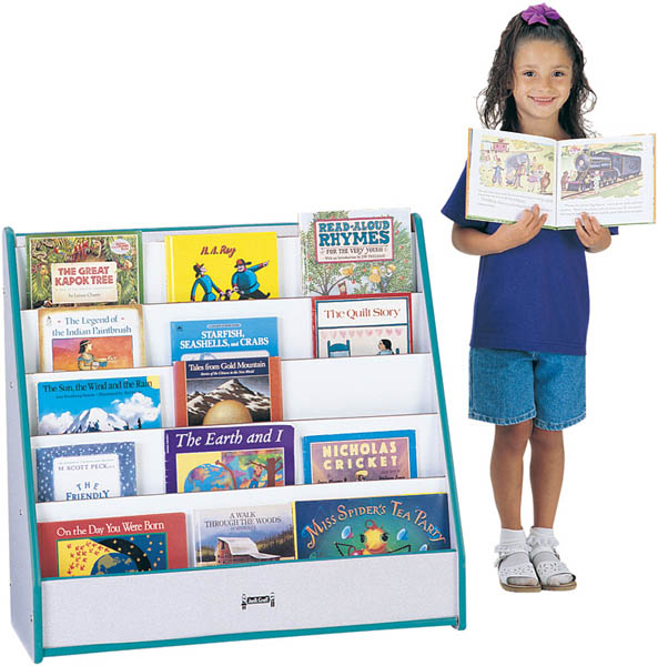 Jonti-Craft Ra Flushback Pick A Book Stand 1 Sided