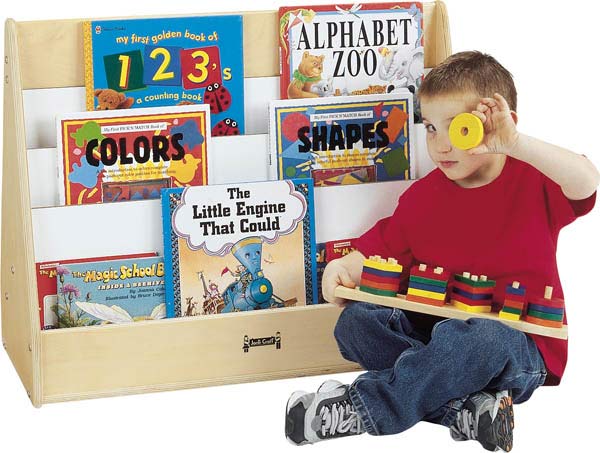Jonti-Craft Small One Sided Pick-A-Book Stand