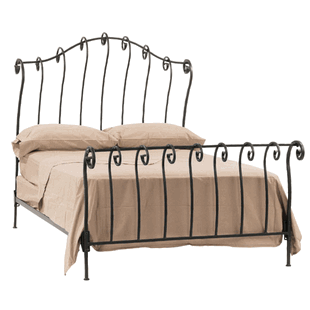 Stone County Stratford Iron Sleigh Bed Best Price