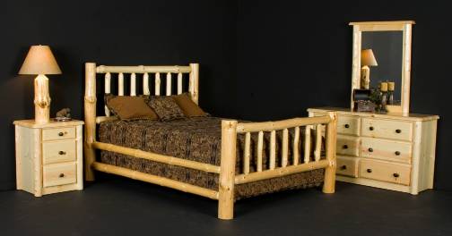Viking Log Furniture Frontier Bed Panel Bed Best Price