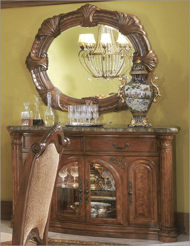 AICO Monte Carlo Sideboard with Marble Top - FREE Inside Delivery! by AICO