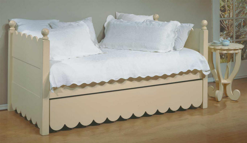 Alligator Enterprise Scallop Pop Up Trundle With Scallop Board - FREE Inside Delivery!