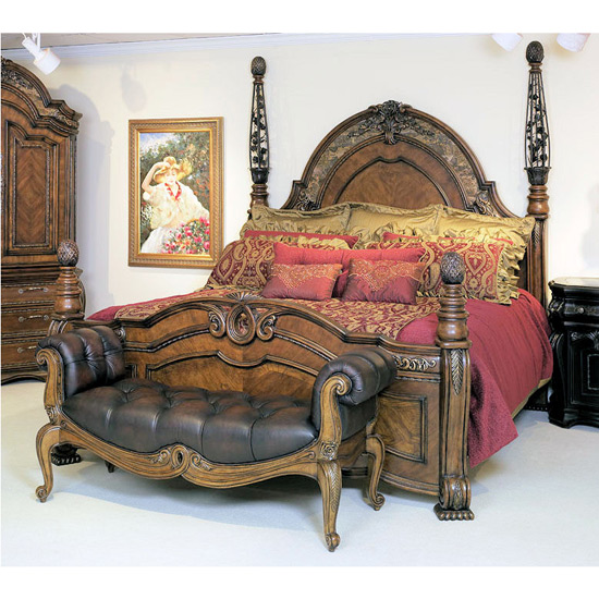 AICO Oppulente Poster Bed - FREE Inside Delivery!
