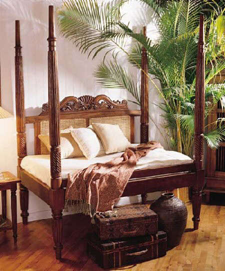 Bauer International Anglo-Indian Bed Best Price
