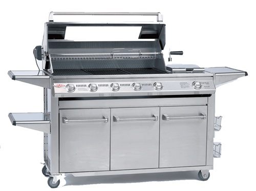 Beefeater Signature 6 Burner SL4000S with Stainless Steel Cart Grill - FREE Inside... by Beefeater