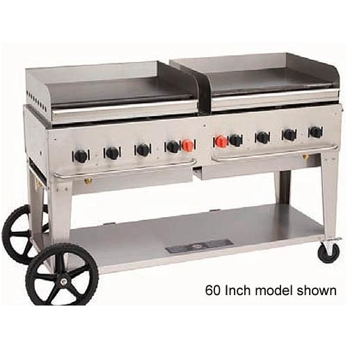 Crown Verity Mobile 72 Inch MG-72 Outdoor Griddle Grill