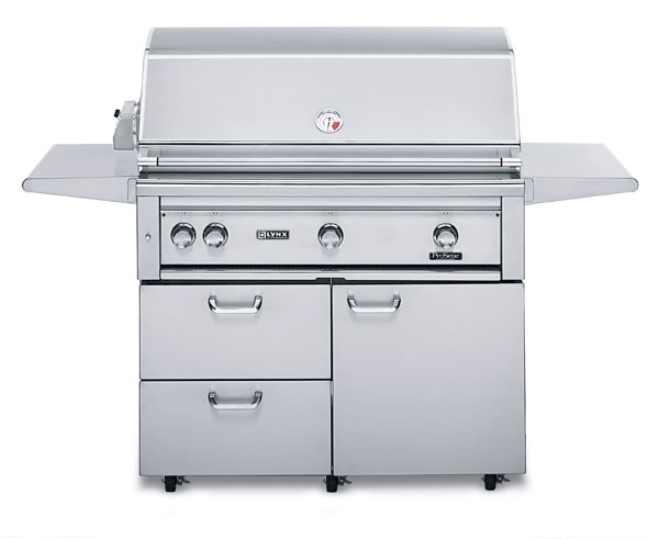 Lynx 42 Inch Free Standing Grill with ProSear Burner and Rotisserie by Lynx