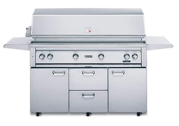 Lynx 54 Inch Free Standing Grill with ProSear Burner and Rotisserie by Lynx