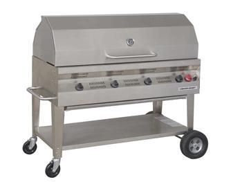 Silver Giant 48\ BBQ Commercial Series Gas Grills 21\ Cook Depth
