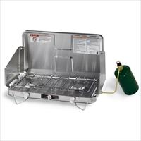 TBC Stainless Steel Two Burner Propane Stove
