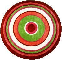 Concentric 3 51 Round Rug