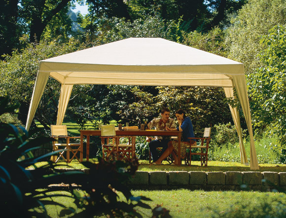 Coolaroo Camel 12 by 10ft Steel Pole Gazebo