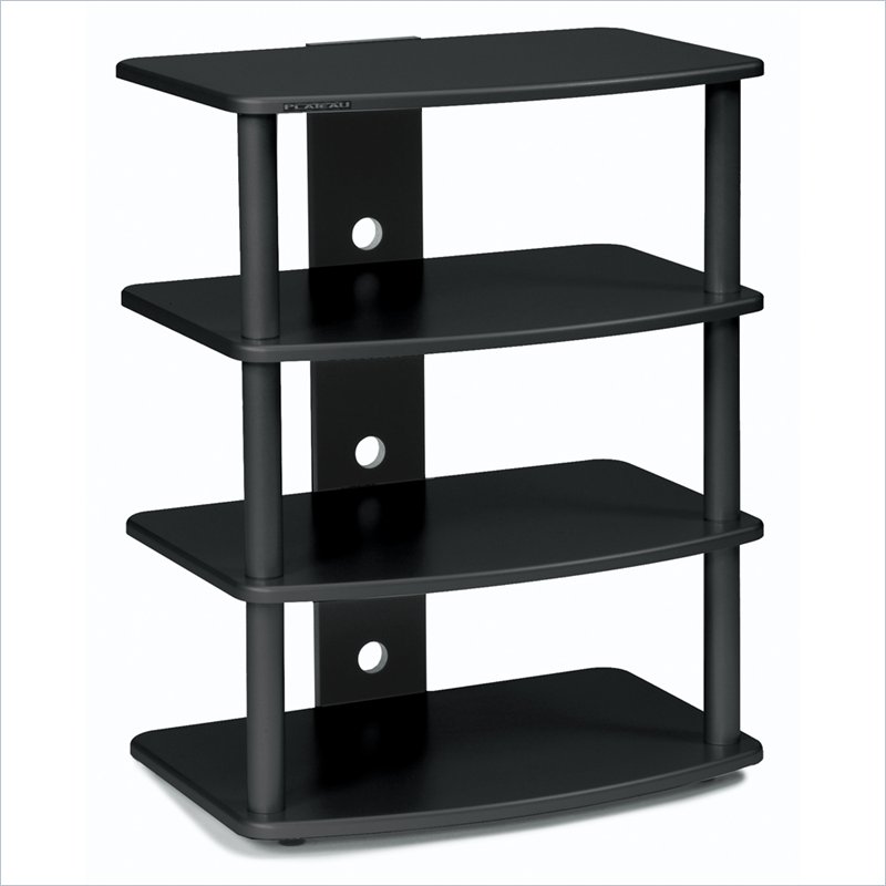 PLATEAU Audio Video Furniture SF Series Audio Rack with Four Shelves by PLATEAU Audio Video Furniture