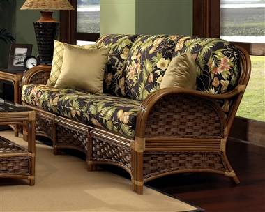 Boca Rattan Pelican Harbor Sofa