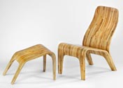 Directions East Tre Chair and Ottoman