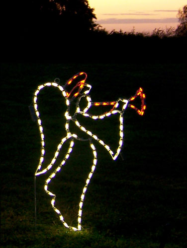 Small Trumpet Angel LED