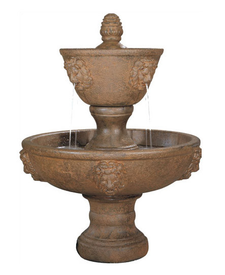 Henri Studio Large Two Tier Leonesco Fountain 6 Piece