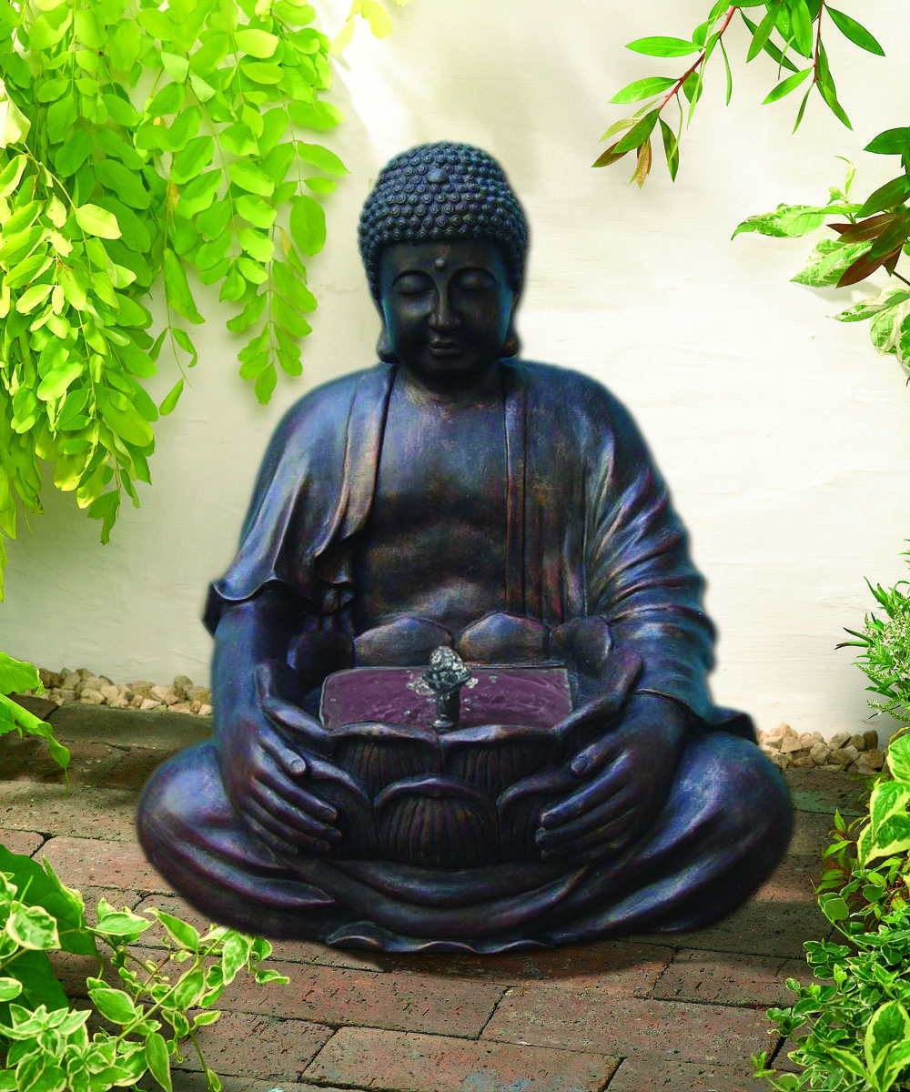 Smart Solar Buddha Solar on Demand Fountain