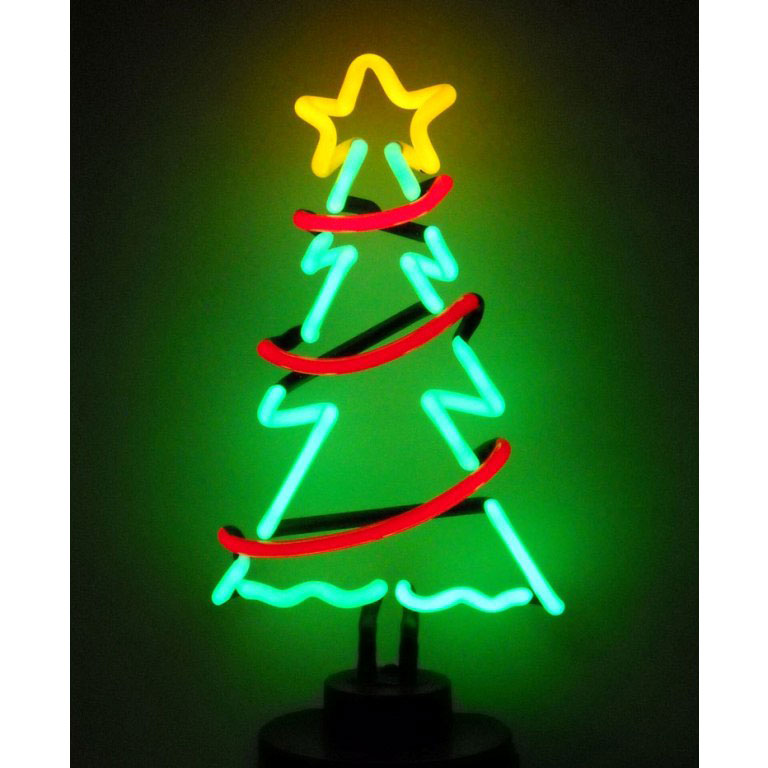 savealot shops - Christmas Garlands Neonetics Christmas Tree with Garland Neon Sculpture hot tub