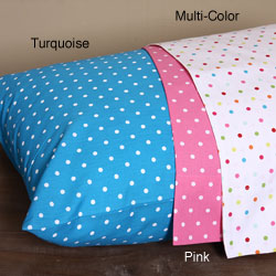 Jenny George Full Pink Dot Sheet Set Best Price