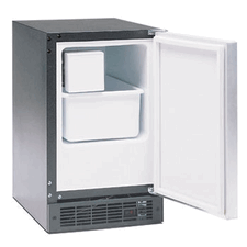 Marvel 15 inch Ice Maker with Black Full Wrap Door
