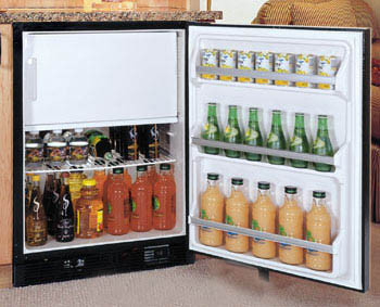 Marvel Stainless Steel Door Combination of Ice Machine and Refrigerator - FREE Inside Delivery! by Marvel