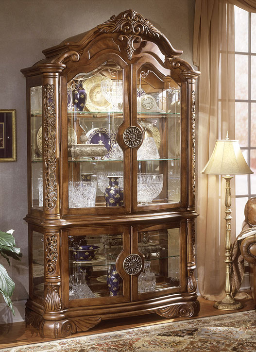AICO Excelsior Curio Cabinet - FREE Inside Delivery! by AICO