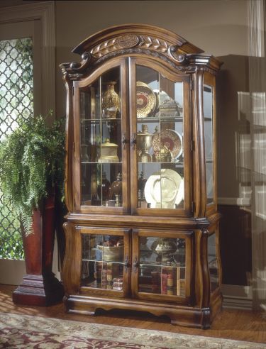 AICO Royal Oak Curio Cabinet by AICO