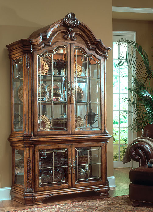 AICO Tuscano Curio Cabinet - FREE Inside Delivery! by AICO