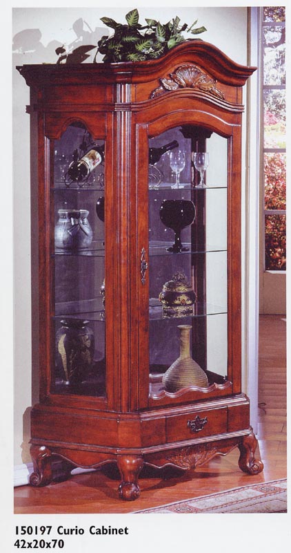 Fairfax Home Furnishings Display Curio Cabinet 150197 - FREE Inside Delivery! by Fairfax Home Furnishings