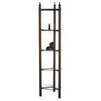 Grace 15 Inch Round Five Glass Shelves Curio Cabinet.jpg