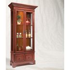 Green  Curio Cabinets