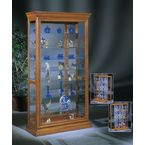 Plate Grooves  Curio Cabinets
