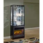Fireplace  Curio Cabinets