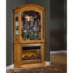 Solarium Corner Fireplace/curio
