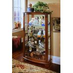 Pulaski 20878 Gallery Mantel Curio Curio Cabinet.jpg