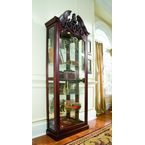 Pulaski 20949 Victorian Cherry 80 Inch Slim  Curio Cabinet.jpg