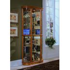 Pulaski 20952 Golden Oak Curved Curio Cabinet.jpg