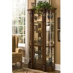 Pulaski 21020 Dorchester Curved End Curio Cabinet.jpg