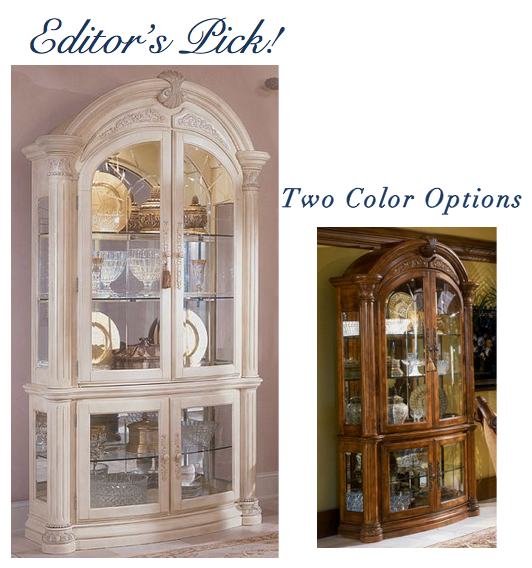 AICO Monte Carlo Curio Cabinet - FREE Inside Delivery! by AICO