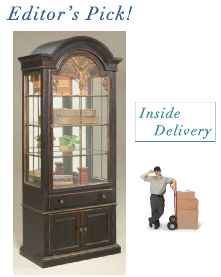 Butler Castings Curio Cabinet - FREE Inside Delivery! by Butler