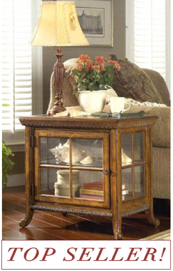 Butler Side Chair Curio Cabinet - FREE Inside Delivery! by Butler