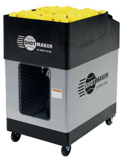 Sports Tutor Shotmaker Standard Tennis Ball Machine - Smart Charger Included FREE!