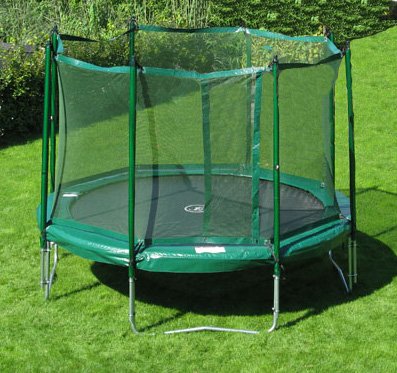 Kidwise 14 ft Jumpfree Trampoline and Enclosure