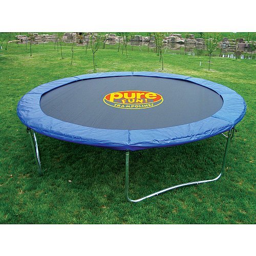Pure Fun 14 ft Trampoline with Optional Enclosure pure 14 feet trampoline trampoline 0 0 Pure Fun 14 ft Trampoline with Optional Enclosure