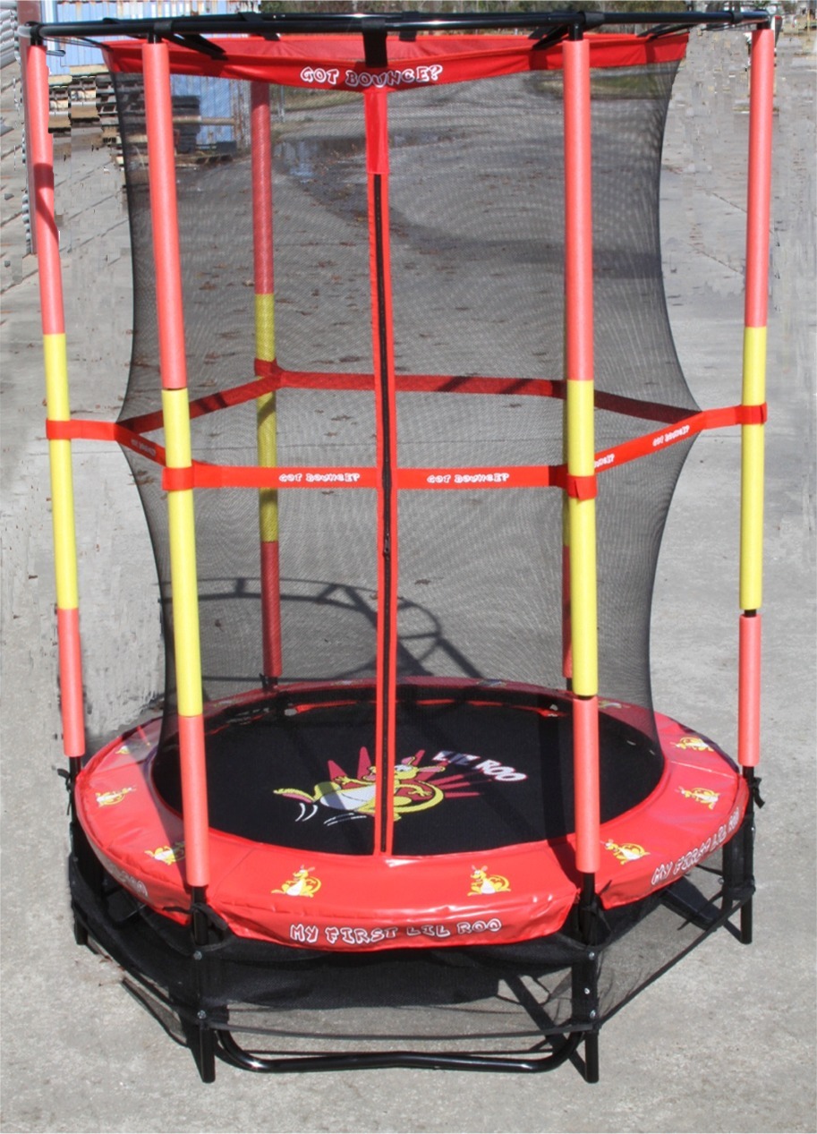 My First Lil Roo 55 Inch Trampoline and Enclosure