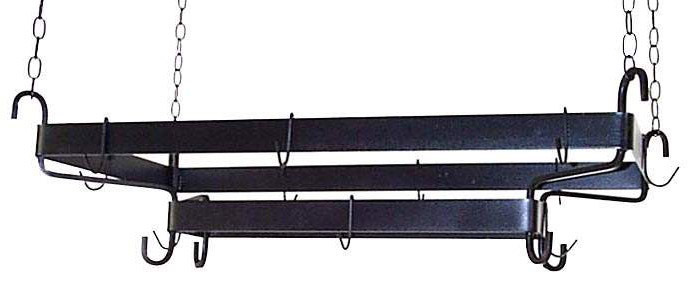 Grace 32 inch French Pot Rack with Hooks and Chain