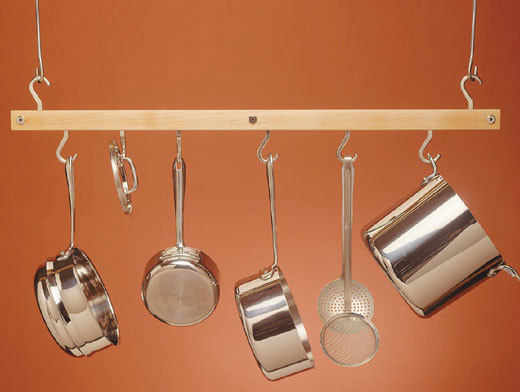 JK Adams Bar Pot Rack